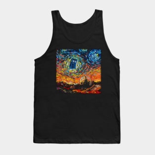 GALLIFREY VAN GOGH STYLE Tank Top